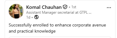 LinkedIn Feedback 17